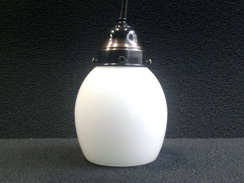 乳白ガラス電笠 | 趣のある古き良き時代の灯り 石垣商店