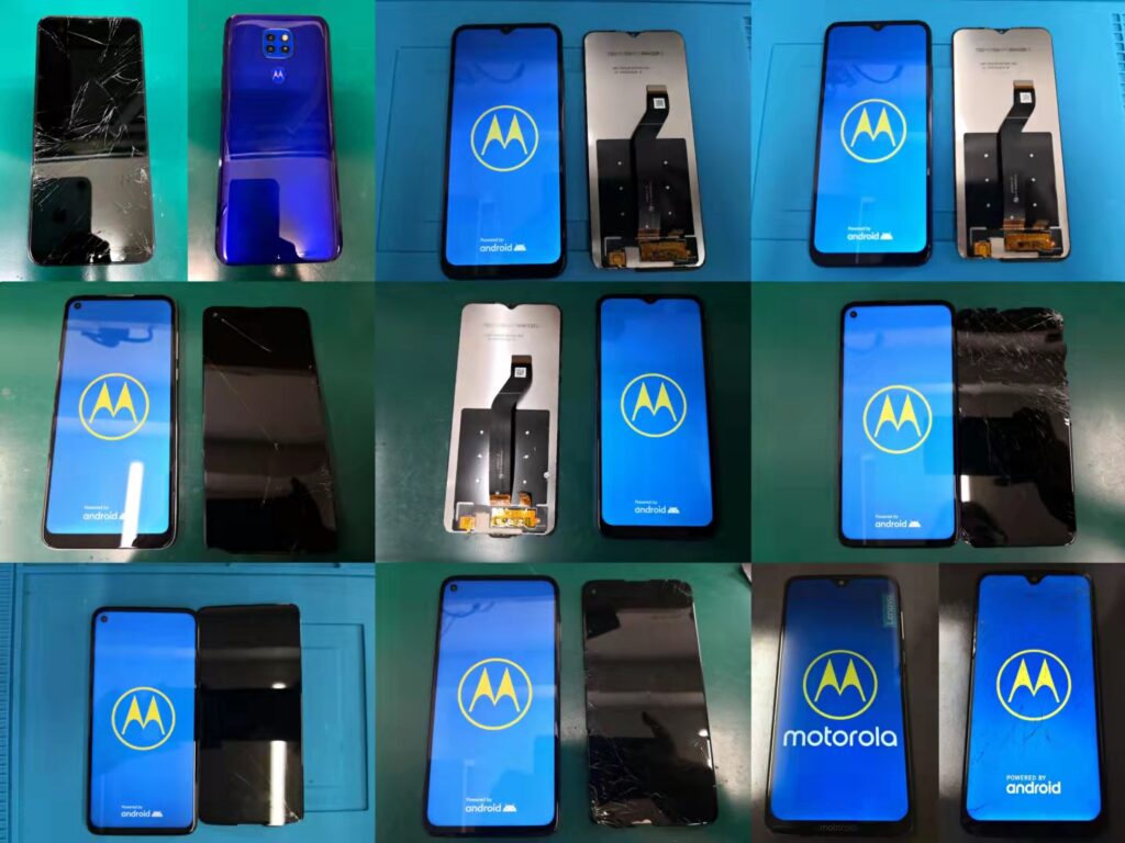 モトローラ moto g64 5G/g64y 5G】即日画面液晶破損修理 ひび割れ