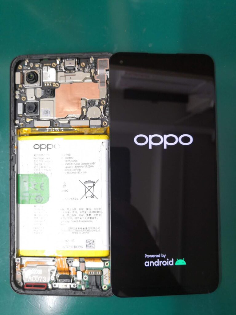 OPPO Reno7a / 9a】オッポ即日画面修理 画面が反応しない 真っ暗 う