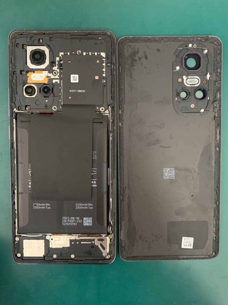 OPPO Reno10 Pro 5G】画面破損 液晶漏れ ガラスヒビ割れ 液晶故障 操作