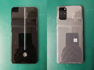 Galaxy S20 Plus 即日画面修理】液晶破損 縦線 映らない データ