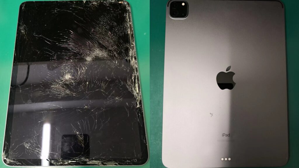 iPad プロ 11インチ 第2世代 SIMなし 割れあり 画面、スイッチ等〇