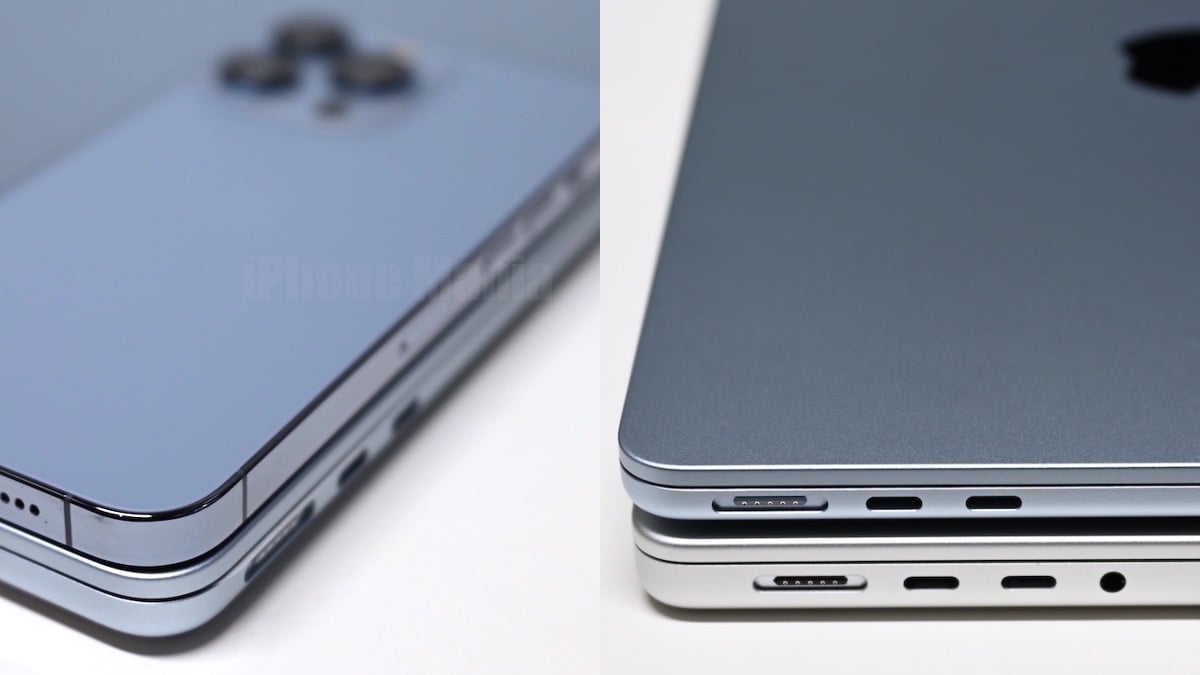 MacBook AirのスカイブルーをApple製品のシルバーやシエラブルーと比較