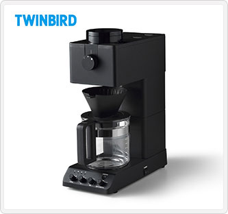 JALとっておきの逸品｜〔TWINBIRD〕全自動コーヒーメーカー 6杯用