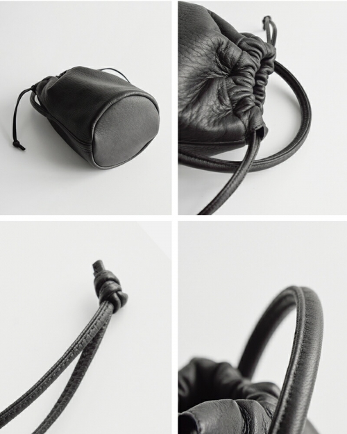 Aeta アエタ DA110 HANDLE POUCH S ディアレザー ハンドル ポーチ S