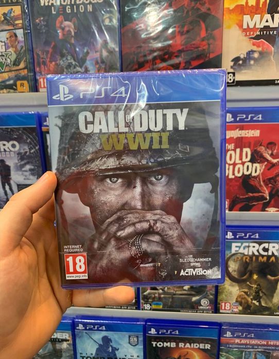 call of duty ww2 ps4 - купити ігри для приставок - Ціна на OLX.ua
