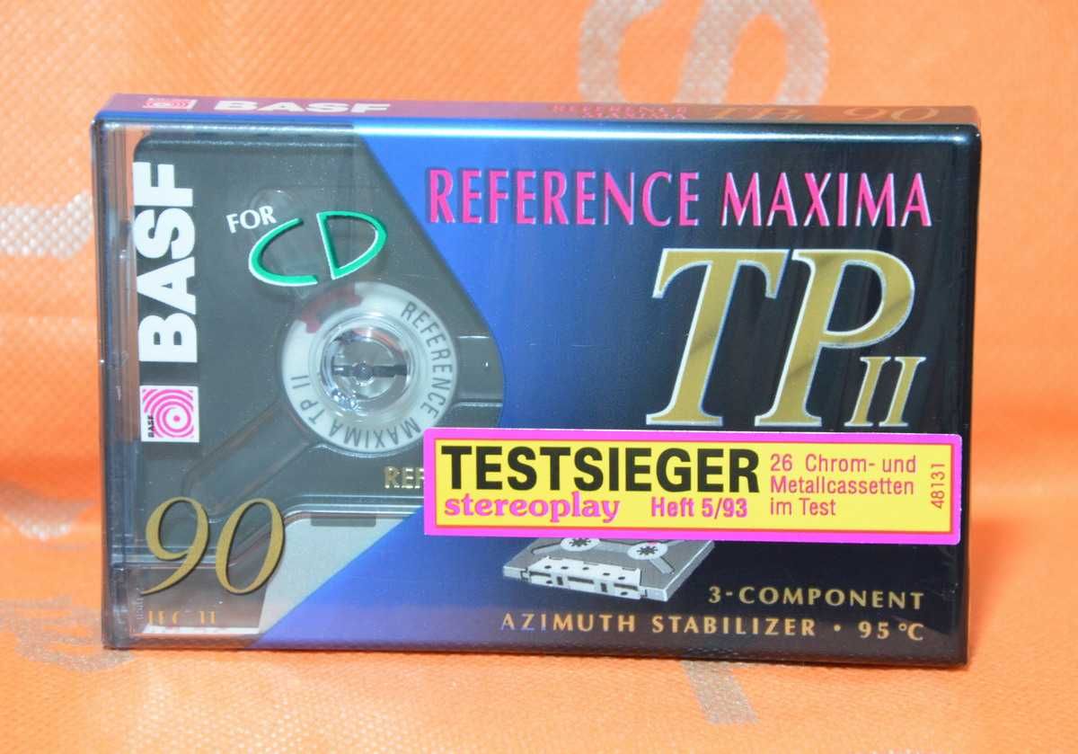 Аудио кассета BASF LH Extra I 60 касета Chromdioxid Super