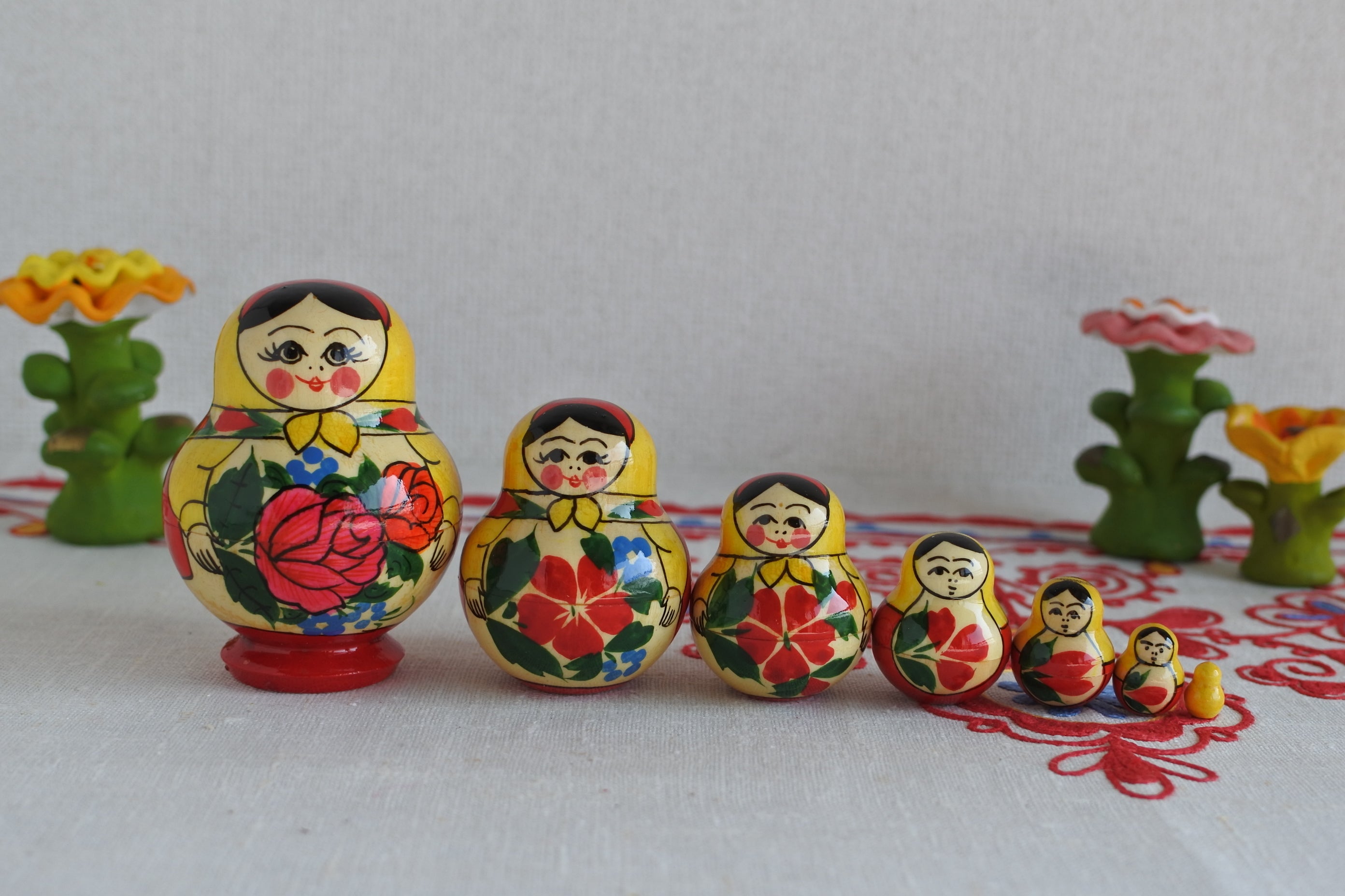 ロシア雑貨 マトリョーシカ 6P 7P 8P 10P 11P 12P ロシア各地の工房
