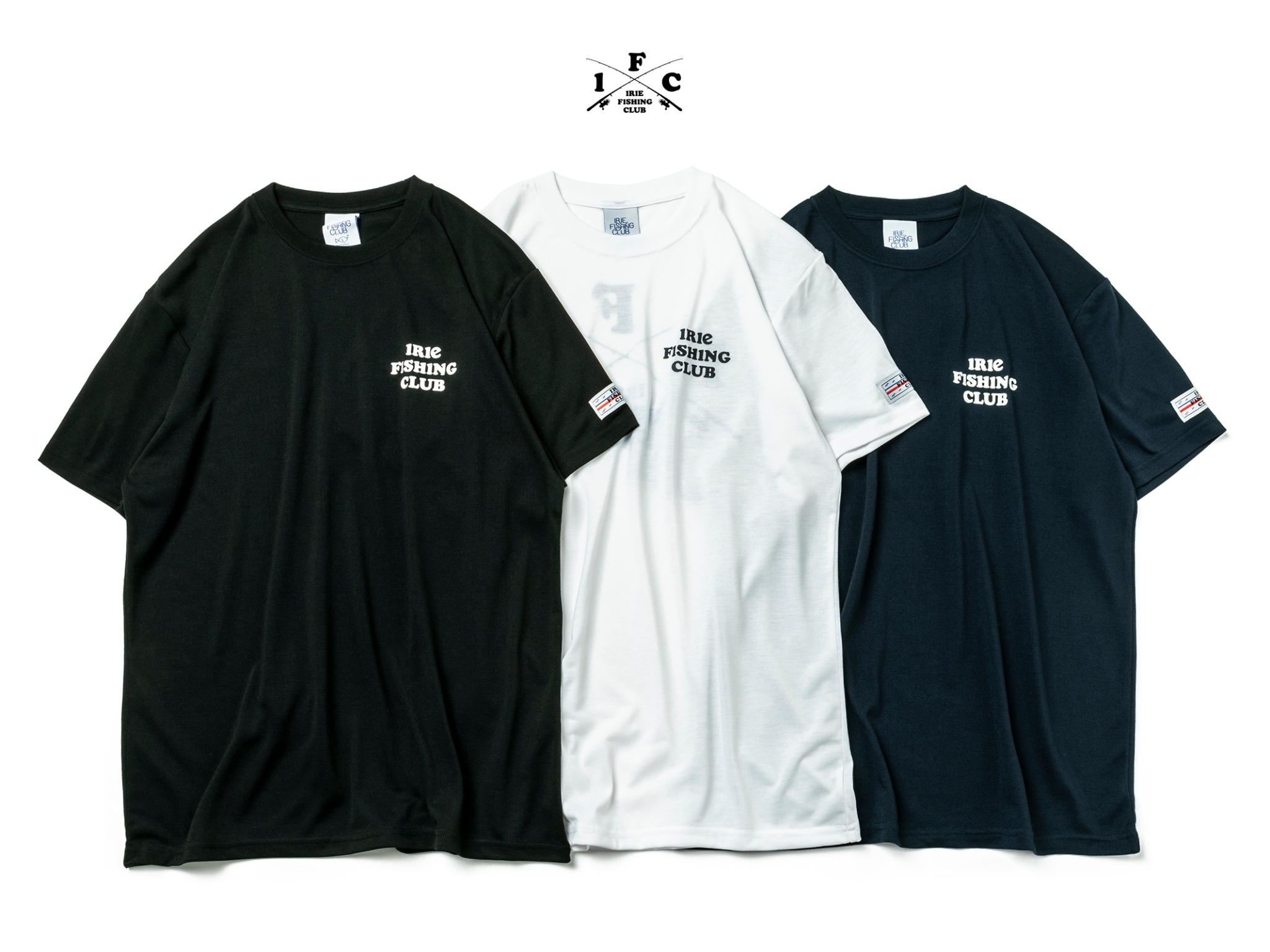 NEW ITEM】-CROSS ROD DRY MESH TEE- | IRIE FISHING CLUB