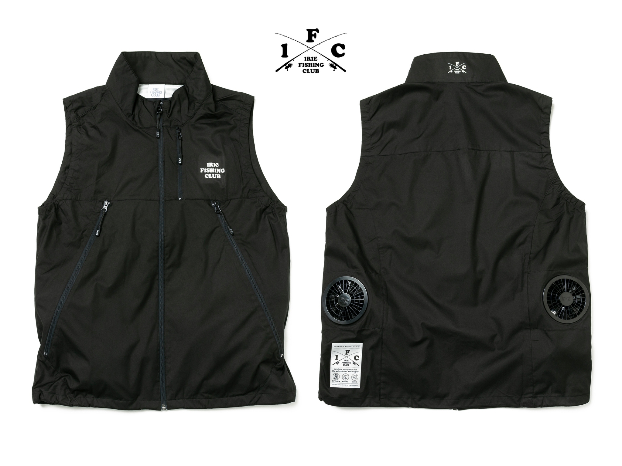 NEW ITEM】I.F.C FAN WEAR - IRIE FISHING CLUB ×「空調服™️」 | IRIE