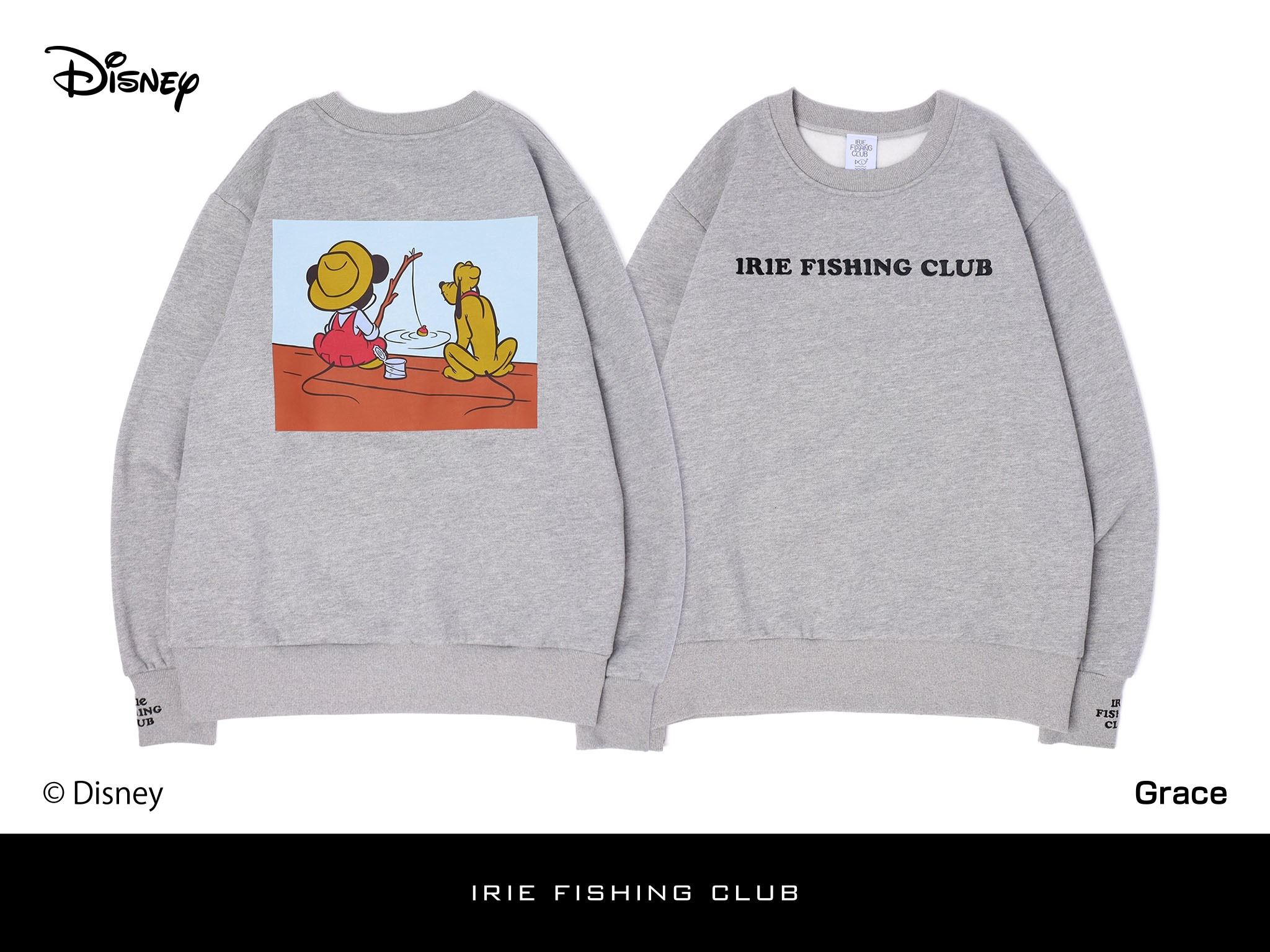NEW ITEM】-Disney Collection〈Mickey Mouse〉CREW- | IRIE FISHING CLUB