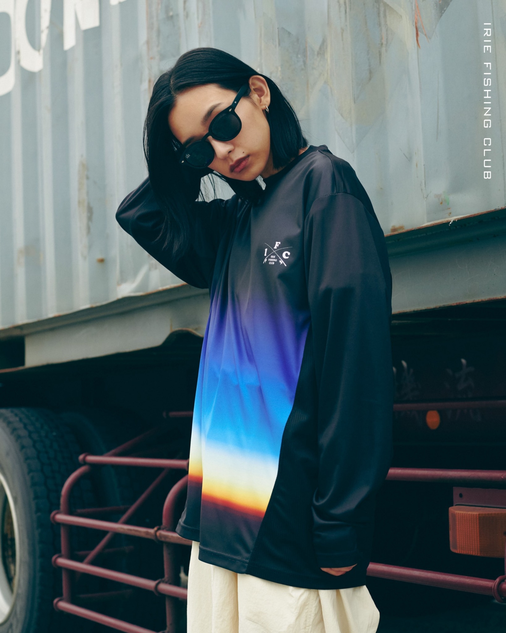 NEW ITEM】-YOAKE DRY MESH L/S TEE- | IRIE FISHING CLUB