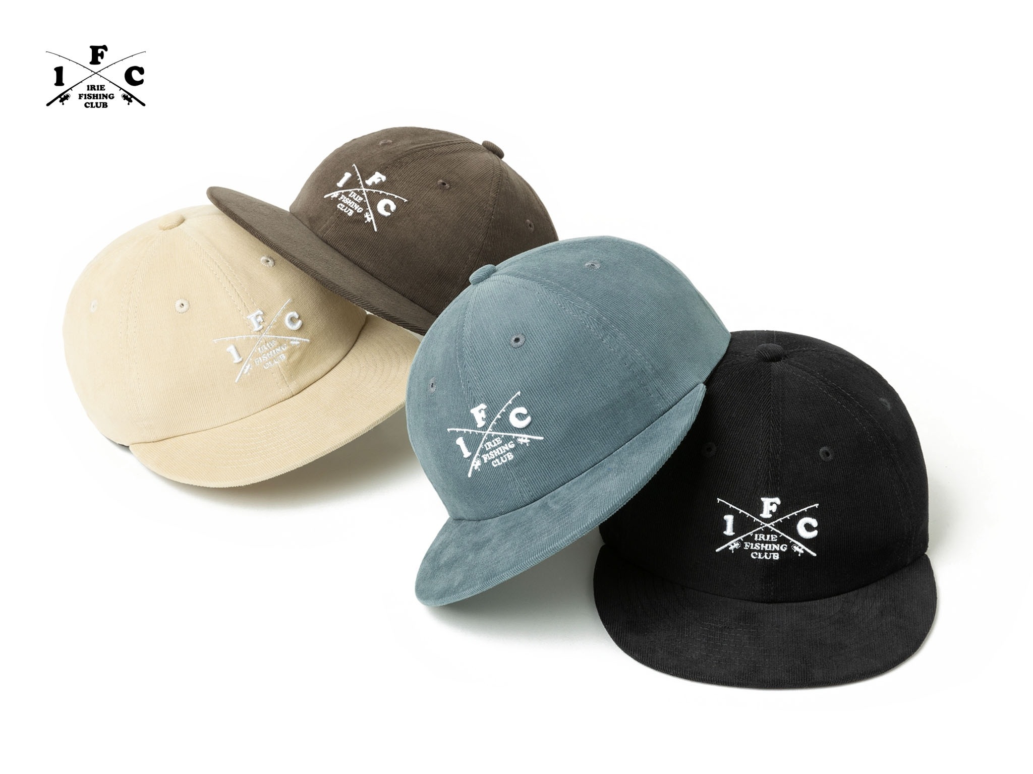 NEW ITEM】-CROSS ROD CORDUROY CAP- | IRIE FISHING CLUB