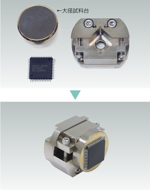IS-POLISHER 試料ホルダ｜試料研磨機｜株式会社池上精機 | IS-POLISHER