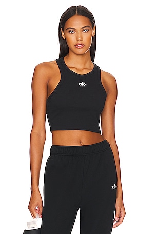 alo 長袖トップス Mエスプレッソ Alo Yoga プールオーバー 長袖