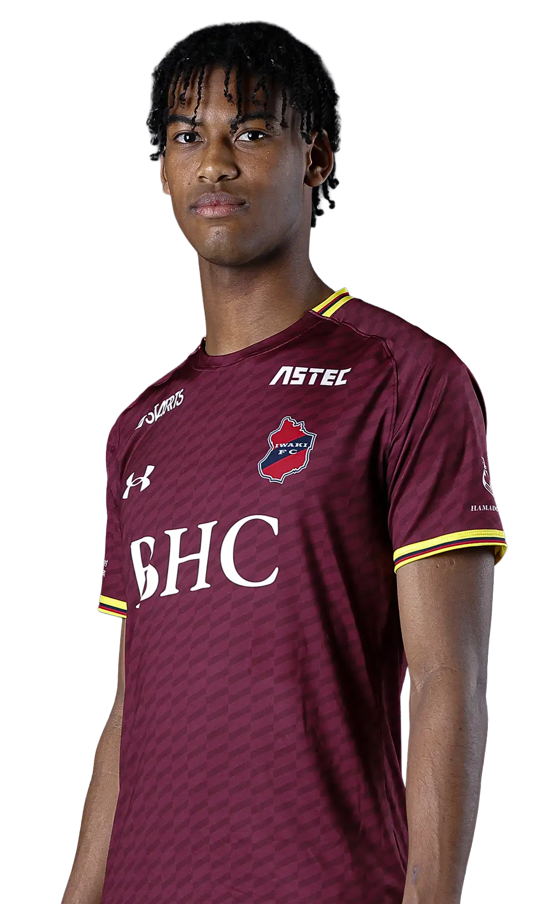 いわきFC トップチーム選手実着用 中綿ハーフコート サイズXL 超貴重品