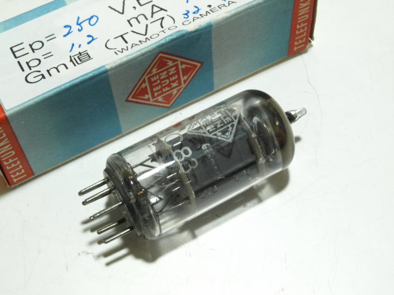 カメラのいわもと：真空管 12AX7、ECC83、同等管、類似管商品在庫一覧