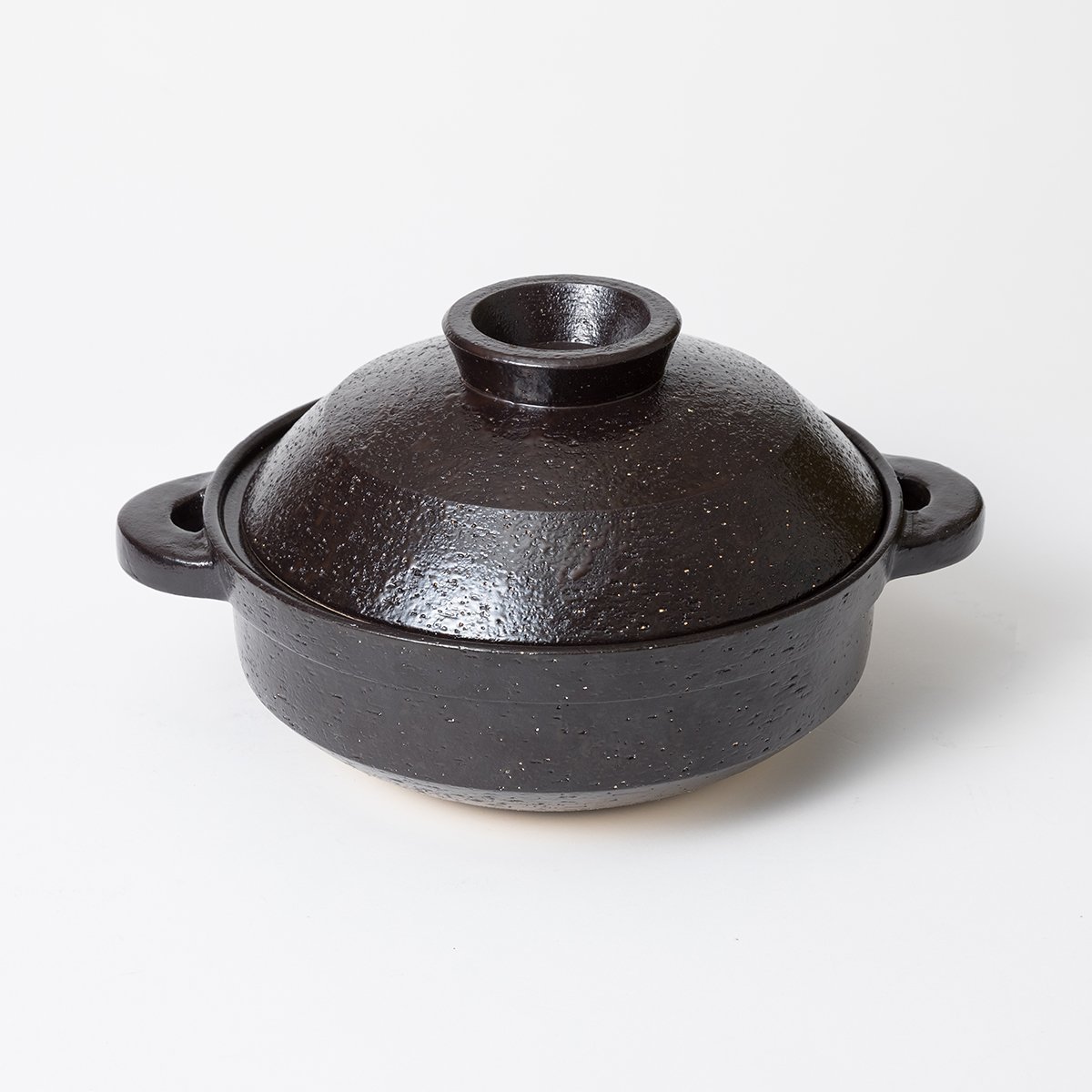 長谷園】 IH対応ヘルシー蒸し鍋 黒釉 大 | itomani（いとまに）｜日常