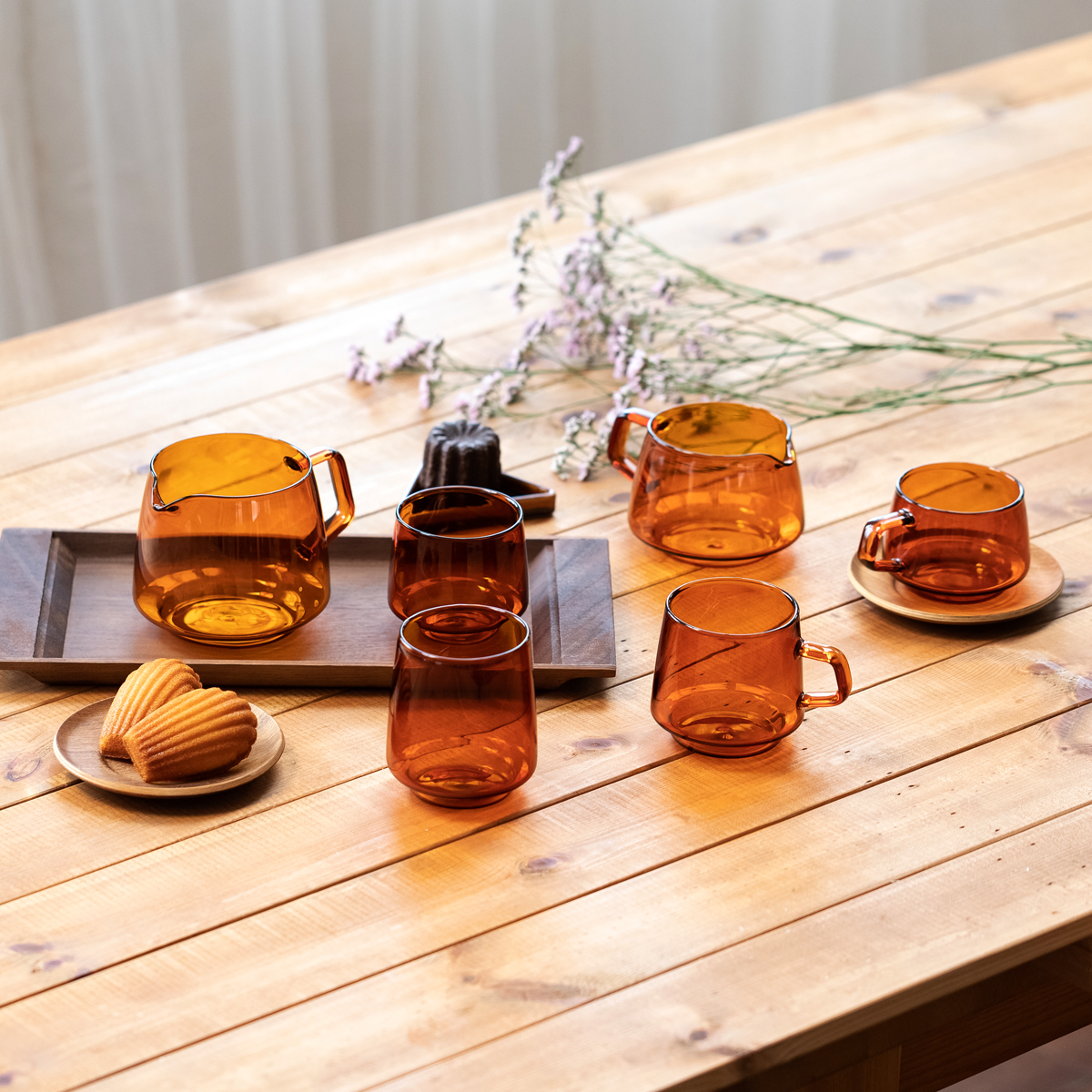 KINTO】SEPIA ジャグ 4杯用 アンバー | itomani（いとまに）｜日常の