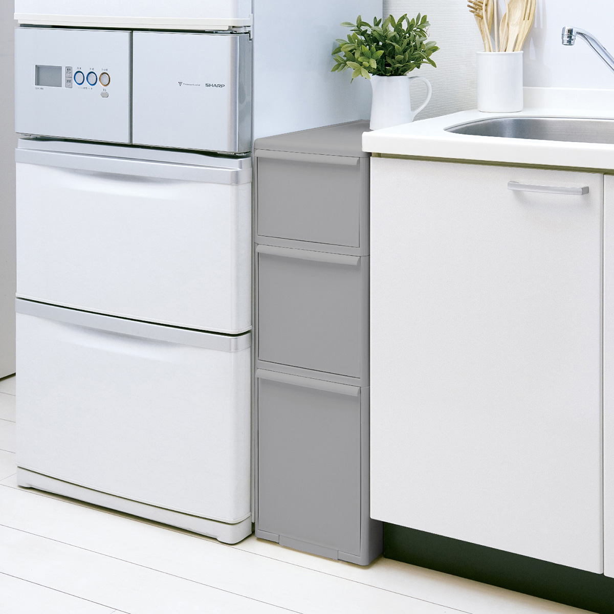 like-it】スリムストレージ ミディストッカー | itomani（いとまに