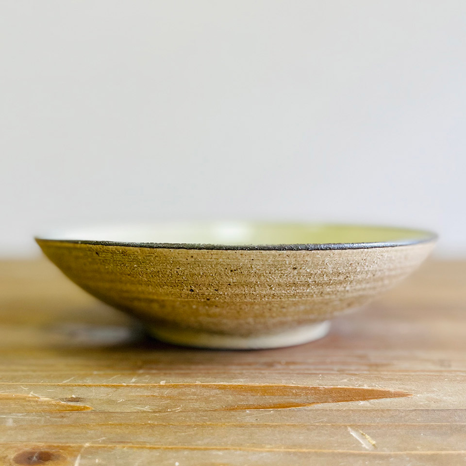 灰釉中鉢【恵水窯（鎌田 恒之）】※受注生産