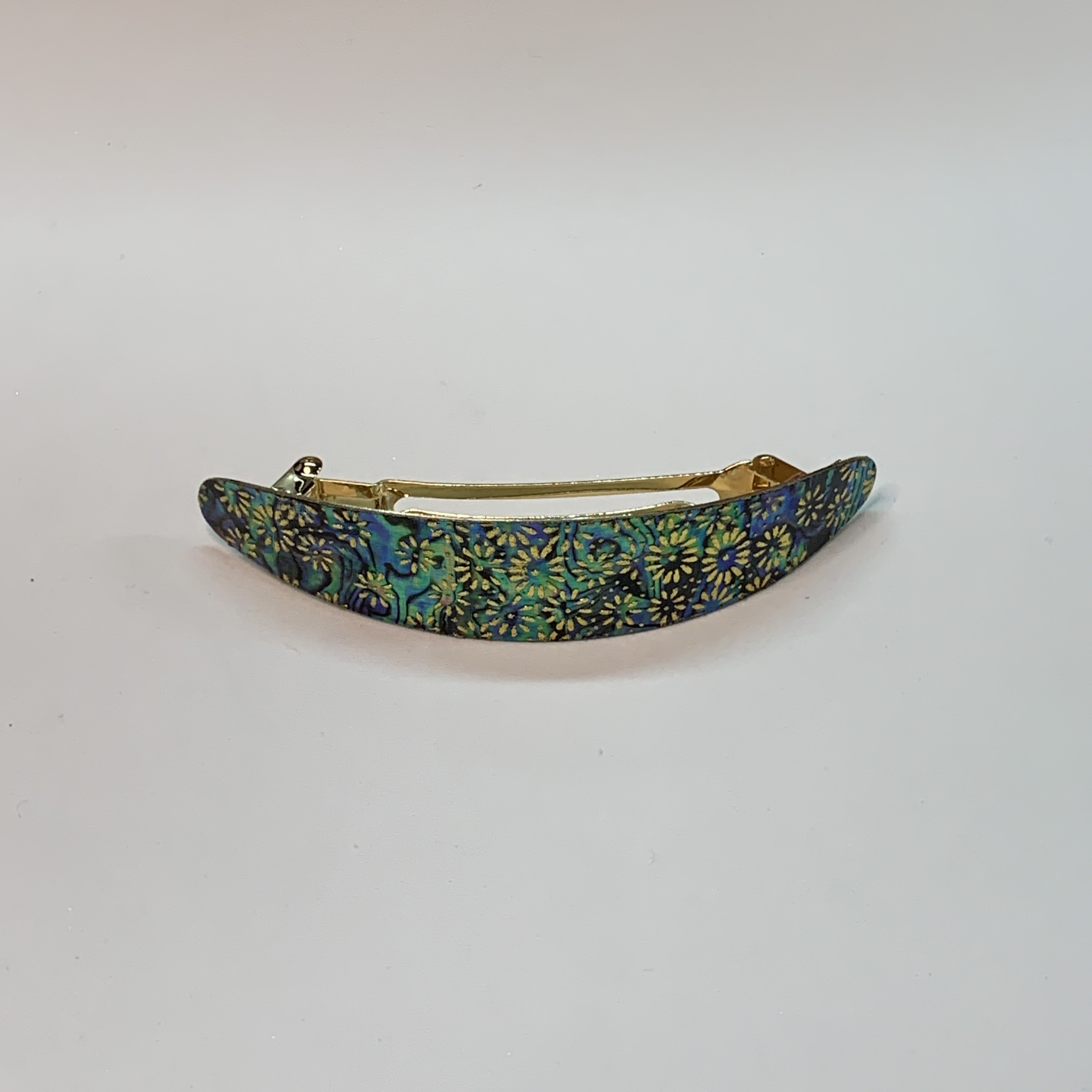 ITOSHIO | アクセサリー | 金彩螺鈿バレッタ/ ニュージーランドあわび