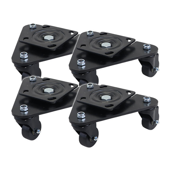 3輪キャスター 自在キャスター タートルタイプ 重量用 ナイロン製 4個