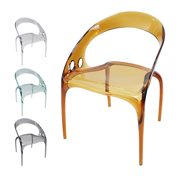 アクリル ダイニングチェア チェア 椅子 chair 1脚 2脚 4脚 選べる