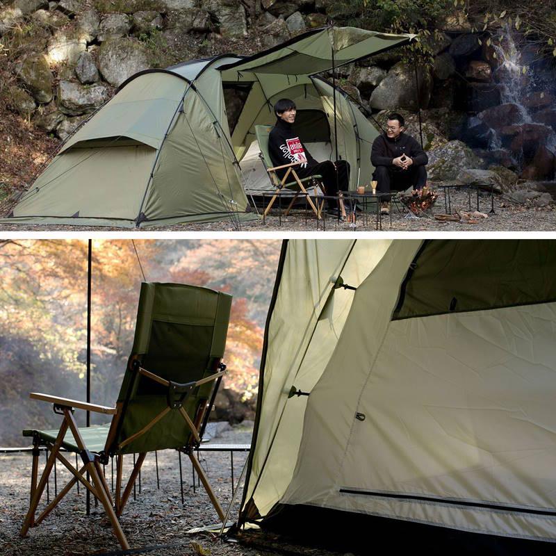 S'more/スモア ハイバックリクライニングチェア 4段 アウトドアチェア