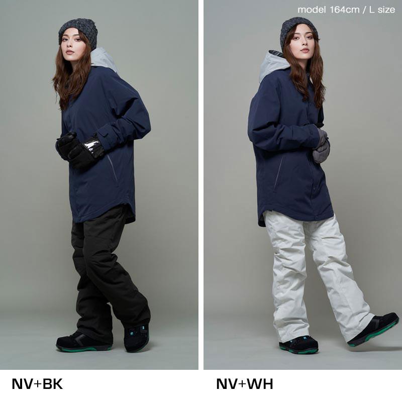 スノーボードウェア レディース 上下セット スノボウェア 43DEGREES
