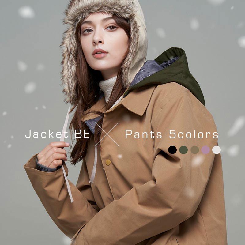 スノーボードウェア レディース 上下セット スノボウェア 43DEGREES