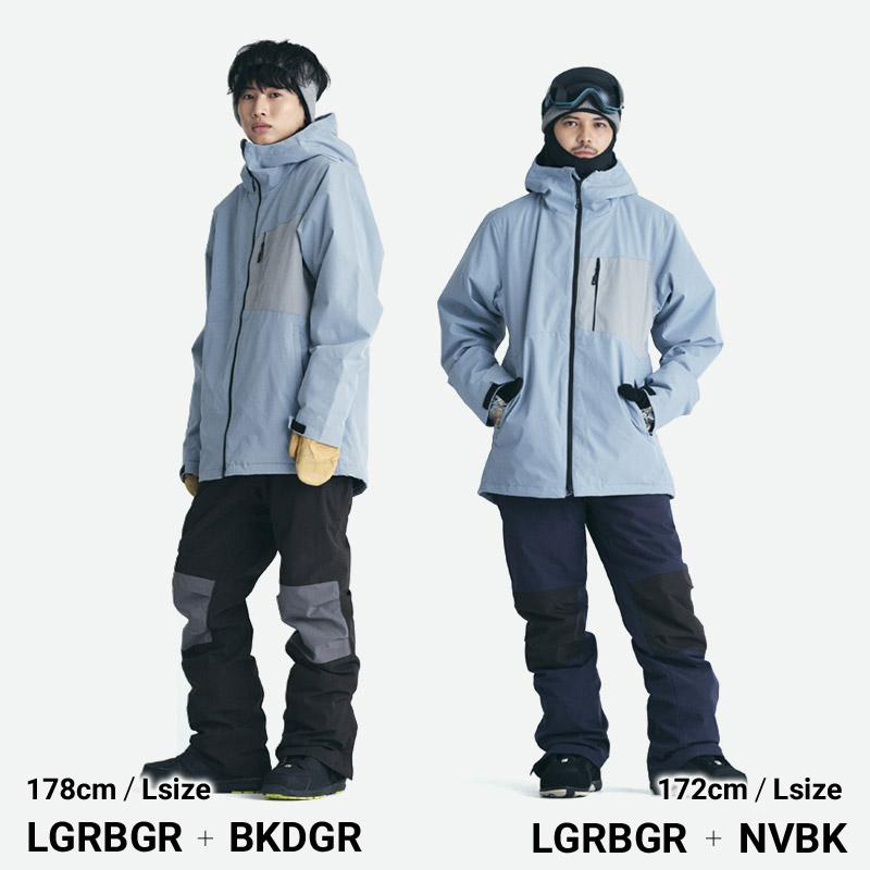 43DEGREES スノーボードウェア スキーウェア メンズ ユニセックス 上下