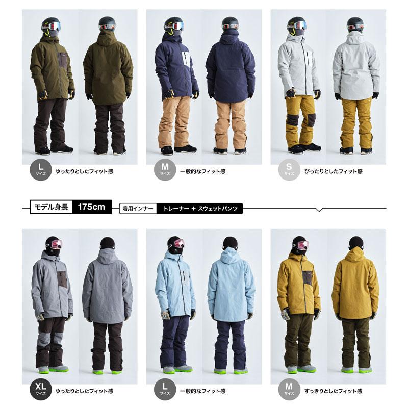43DEGREES スノーボードウェア スキーウェア メンズ ユニセックス 上下