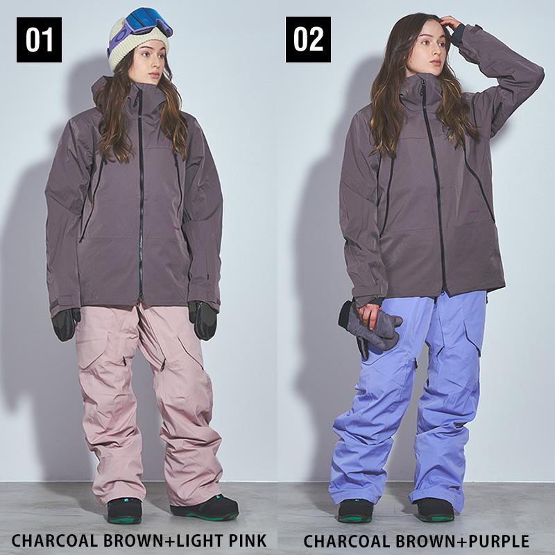 43DEGREES スキーウェア スノーボードウェア レディース 上下 セット