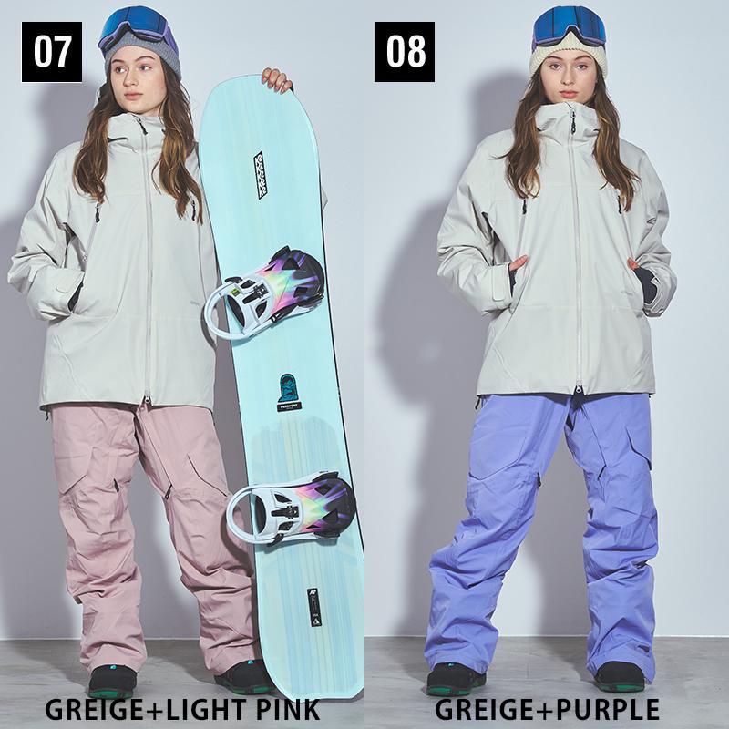 43DEGREES スキーウェア スノーボードウェア レディース 上下 セット