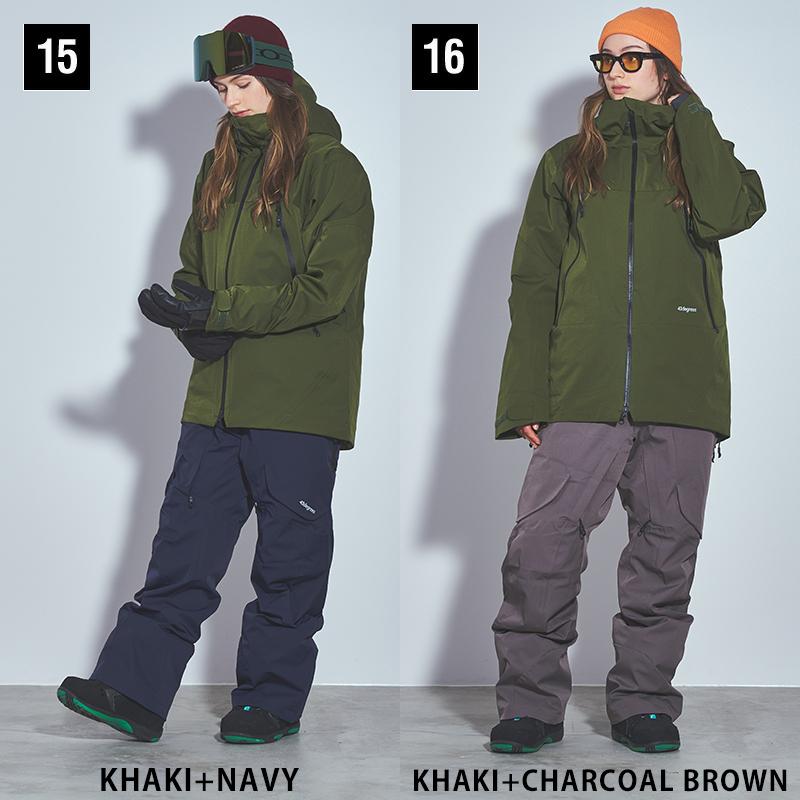 43DEGREES スキーウェア スノーボードウェア レディース 上下 セット