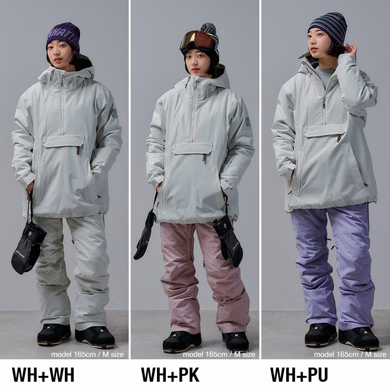 43DEGREES スノーボードウェア レディース 上下セット スキーウェア