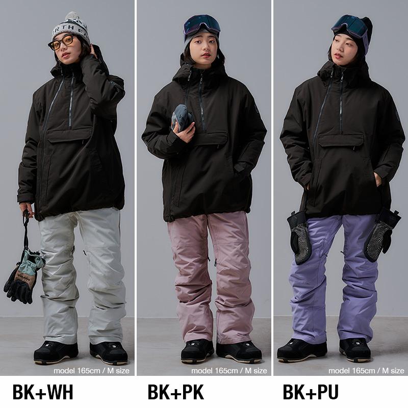 43DEGREES スノーボードウェア レディース 上下セット スキーウェア