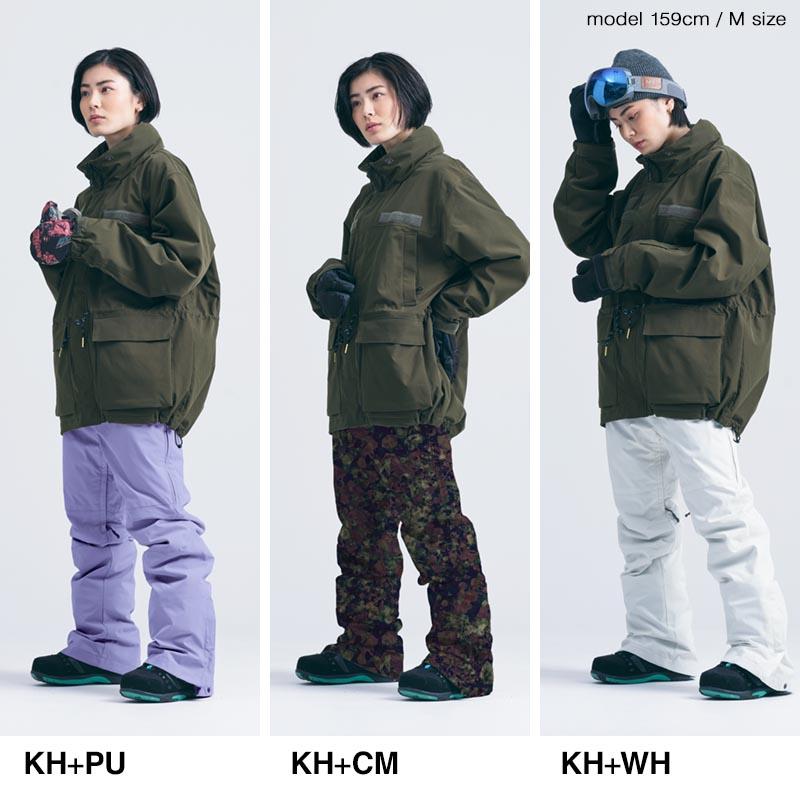 43DEGREES スノーボードウェア レディース 上下セット スキーウェア