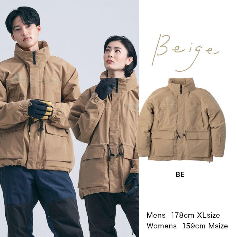 43DEGREES スノーボード ウェア ユニセックス ジャケット Military