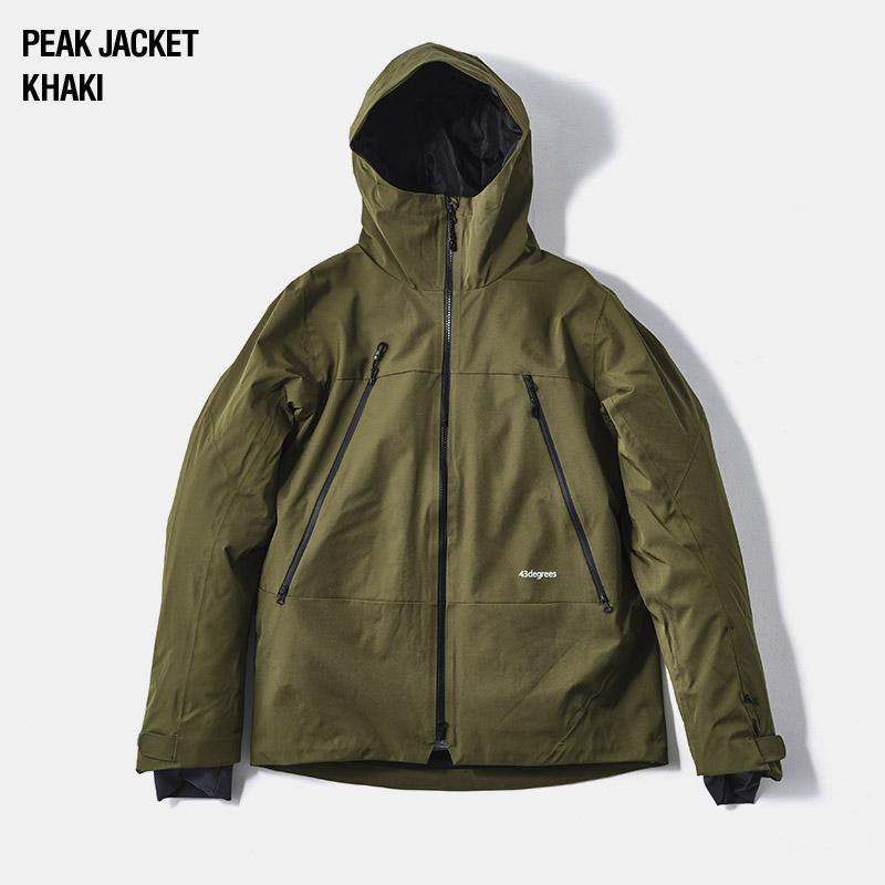43DEGREES スノーボードウェア スキーウェア メンズ ジャケット 単品