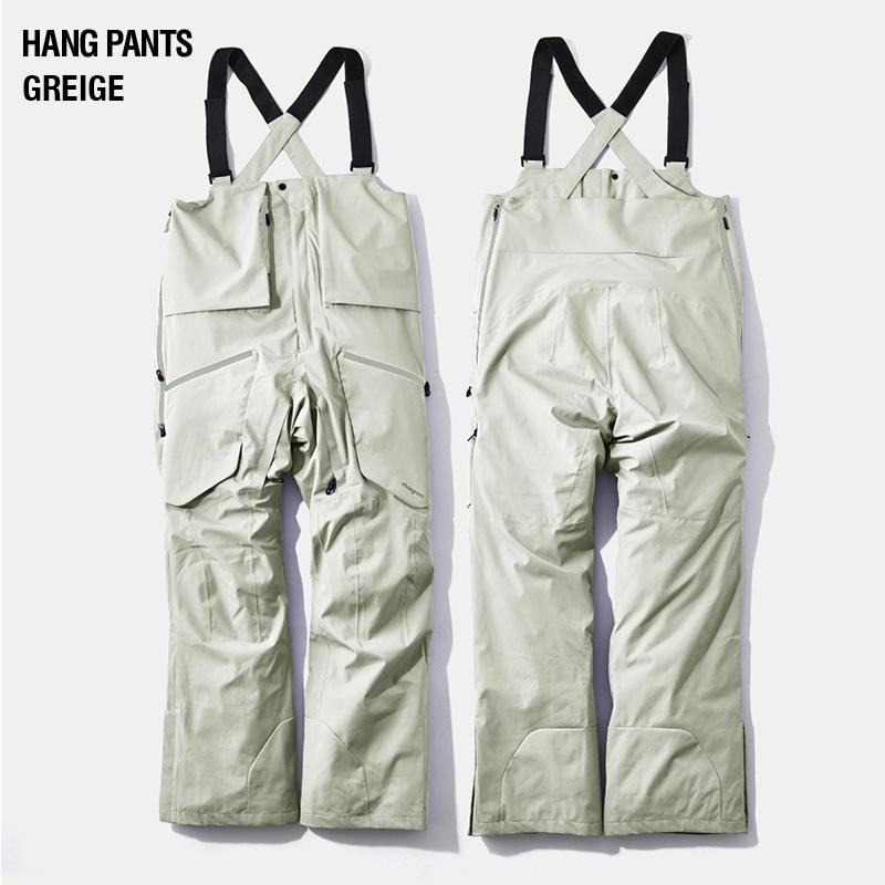 43DEGREES スノーボードウェア スキーウェア メンズ ビブ パンツ 単品