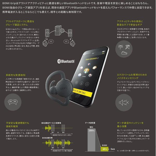 BONX ボンクス bonx grip ボンクスグリップ ブルートゥースイヤホン