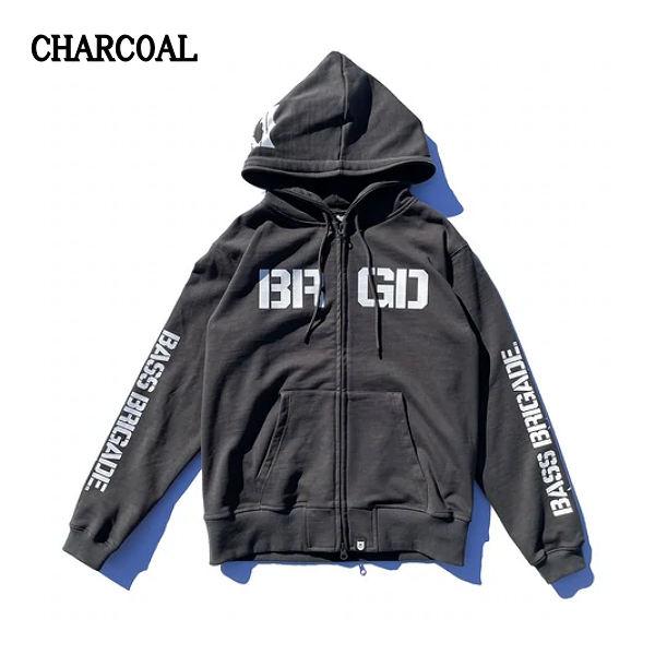 バスブリゲード BASS BRIGADE BRGD WIRED FULL ZIP HOODIE メンズ