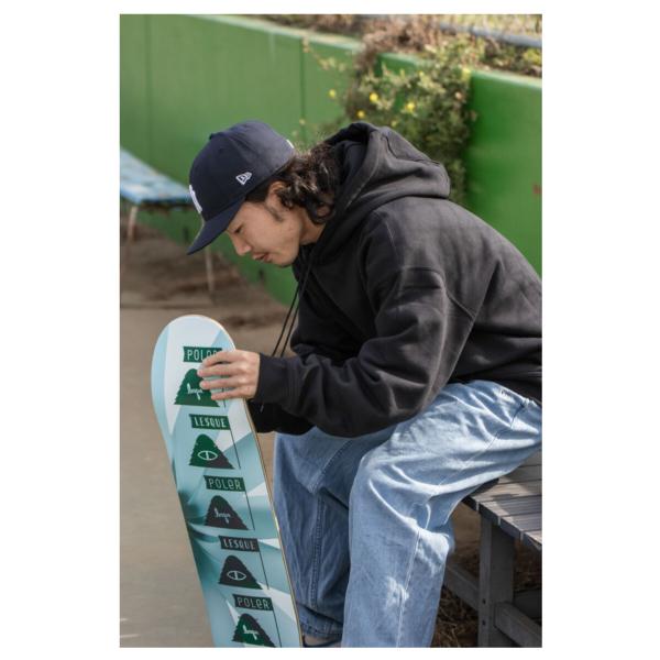 ポーラー レスケ コラボ POLER x LESQUE SKATEBOARD DECK スケート