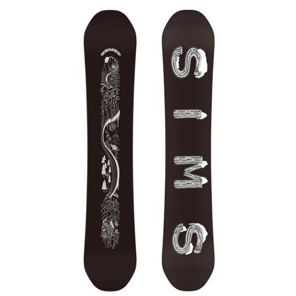 SIMS+LINK シムス 2023-2024 THE DAY+LINK BINDING スノーボードセット