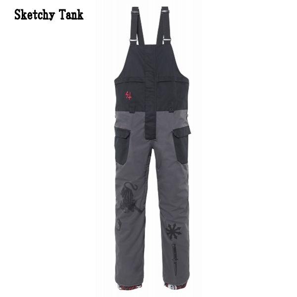 シックスエイトシックス 686 MENS Frontier Shell Bib Sketchy Tank