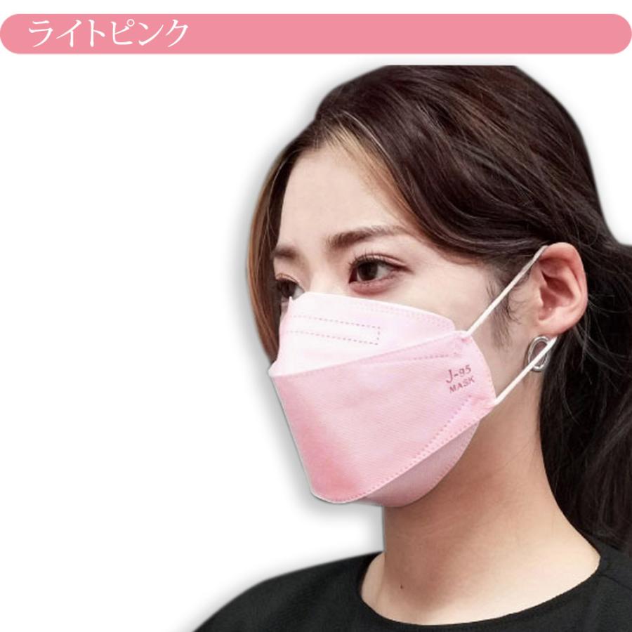 不織布 立体 マスク 血色 カラー 通年用 日本製 j95 サージカルマスク