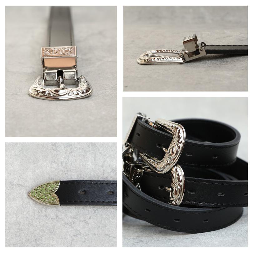 8 スタッズベスト メンズ 4本ツナギベルト PUレザー : 8(eight