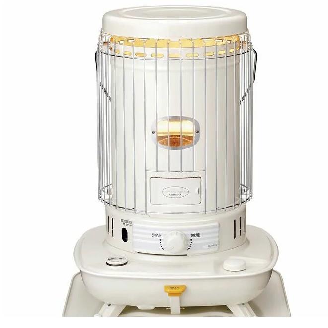 △C1【本061223-10(2)】非常用 上部でお湯が沸かせる 対流型石油